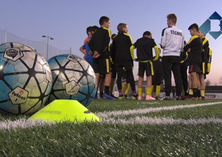 El CF Balaguer treballa l’adaptació a futbol 11 amb els jugadors d’infantil