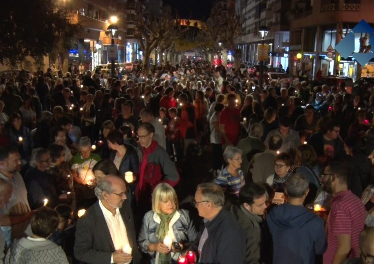 Balaguer surt al carrer per demanar la llibertat de Sànchez i Cuixart