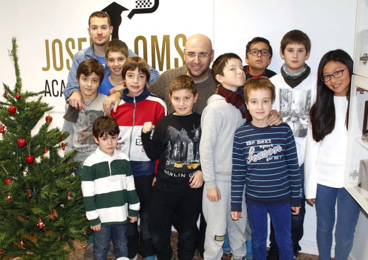 En marxa el primer Campus d’Escacs de Nadal de l’Acadèmia Josep Oms