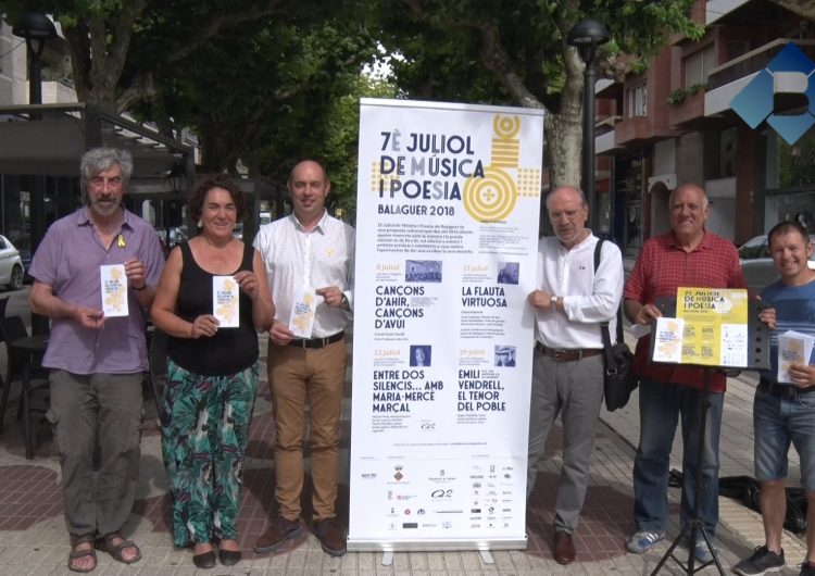 La Coral Sant Jordi inaugurarà el 7è Juliol de Música i Poesia de Balaguer el proper 8 de juliol