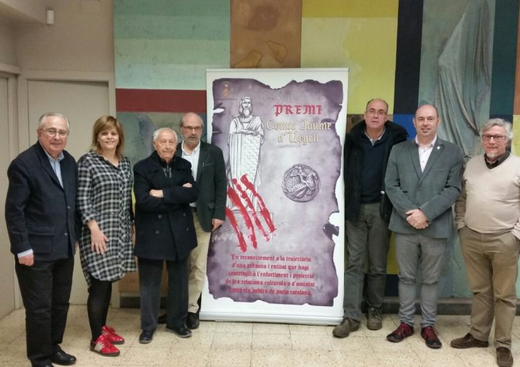 Pagès Editors i Vicent Marzà, distingits amb el Premi Jaume d’Urgell 2017 de Balaguer
