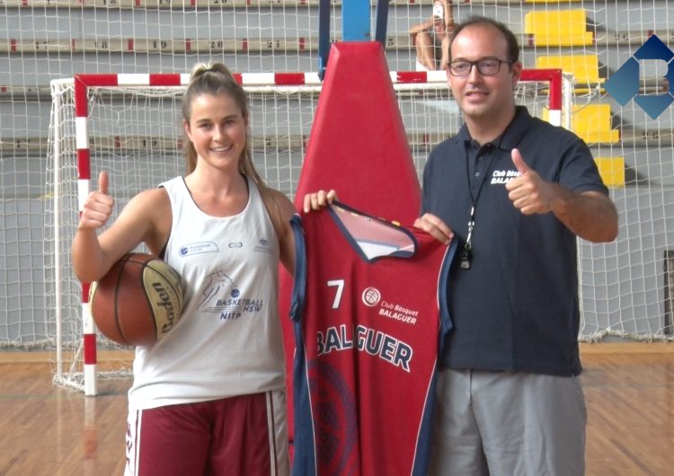 El CB Balaguer fitxa l’australiana Kirsty Lucido, primera jugadora estrangera de la història del club