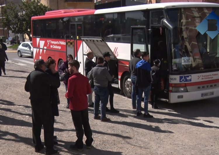 FGC interromp la circulació de trens entre Balaguer i La Pobla de Segur i facilita un servei d’autobusos substitutoris