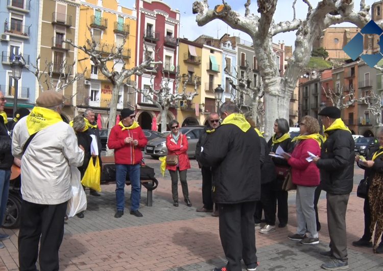 El Col·lectiu Llibertat no cessa en les seves accions setmanals de protesta