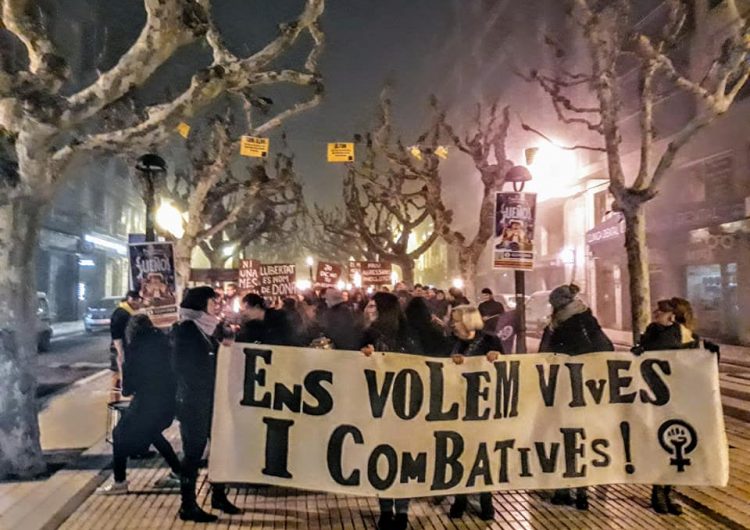 Marxa Nocturna Feminista a Balaguer en motiu del Dia Internacional per l’Eliminació de la Violència envers les Dones