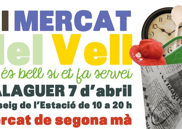 El VI Mercat del Vell es celebrarà el proper 7 d’abril a Balaguer