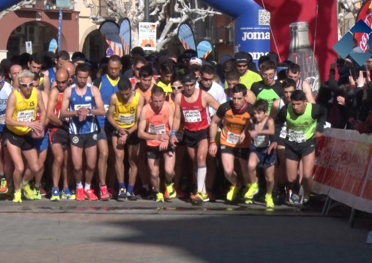 Abderrahim El Jaafari i Carolina Sánchez, guanyadors de la Mitja Marató de Balaguer 2018