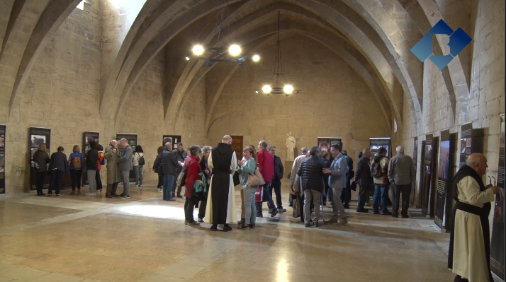 El Monestir de Poblet acull l’exposició ‘Santa Maria de les Franqueses, petjades del Cister a la Noguera’