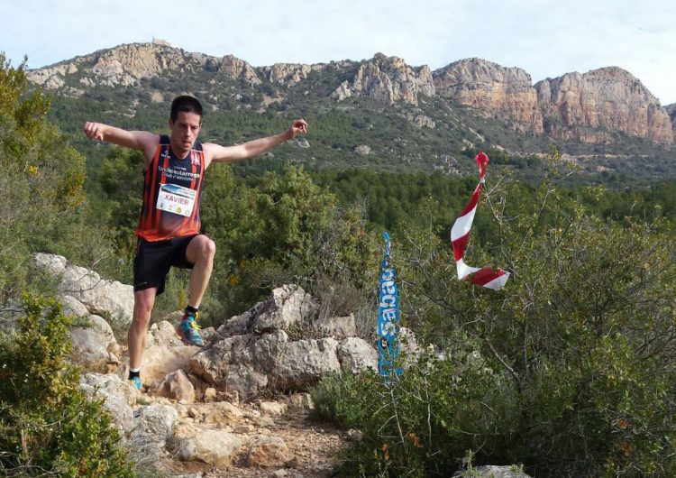 Josep Cuadrat i Sílvia Puigarnau, guanyadors de la 7a Trail Montroig Extrem