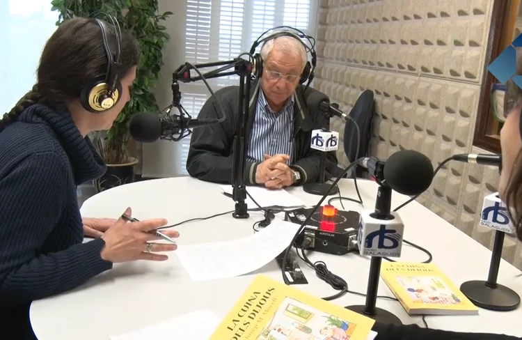 Josep Maria Morell presenta “La Cuina dels dijous”, un llibre amb les millors receptes de 50 anys de ràdio