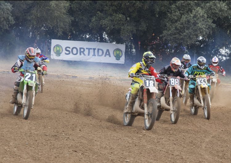 Una setantena de pilots, a la final de la 1a Copa d’Espanya de Motocròs Clàssic de Montgai