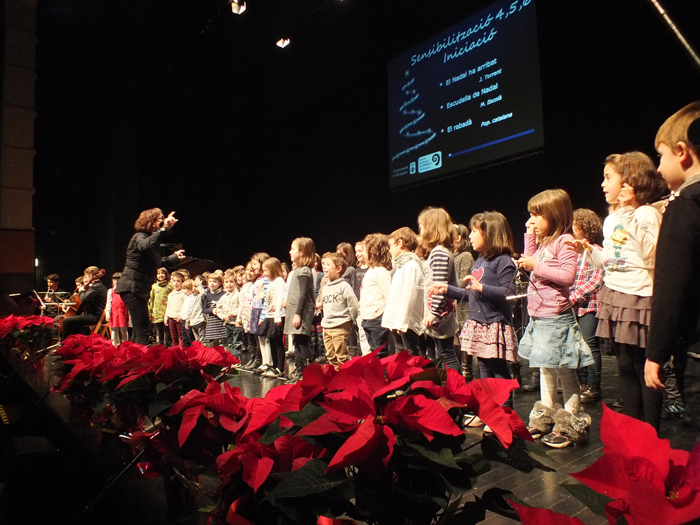 Més de 200 alumnes participen en el Concert de Nadal de l’Escola Municipal de Música de Balaguer