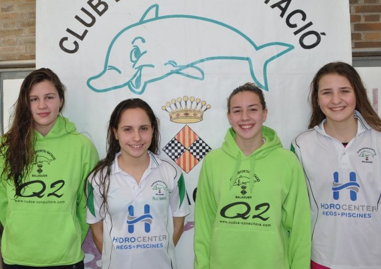 Quatre nedadores del CEN Balaguer al Campionat de Catalunya Absolut d’Hivern