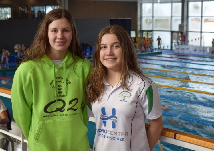 Bons resultats de les nedadores del CEN Balaguer al Campionat d’Espanya Infantil d’Hivern