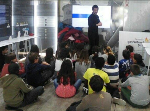 L’Escola la Noguera de Balaguer visita l’exposició itinerant Energy truck