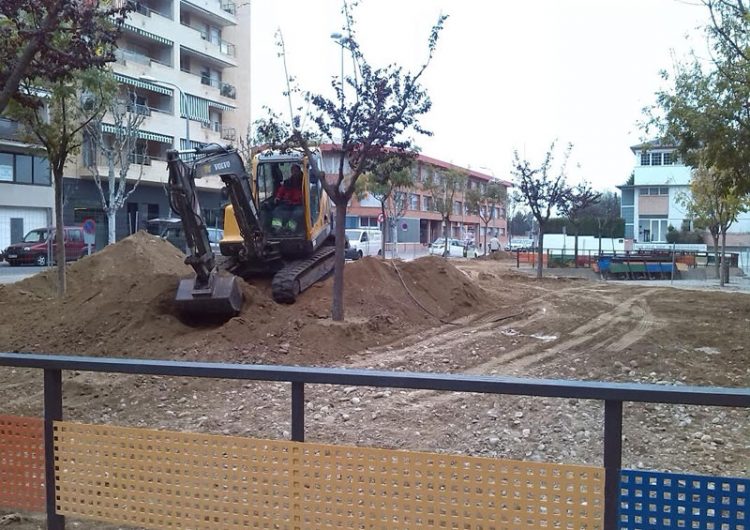 L’Ajuntament inicia les obres de reurbanització de la plaça Pere Casaldaliga i la pavimentació del carrer Cuartel