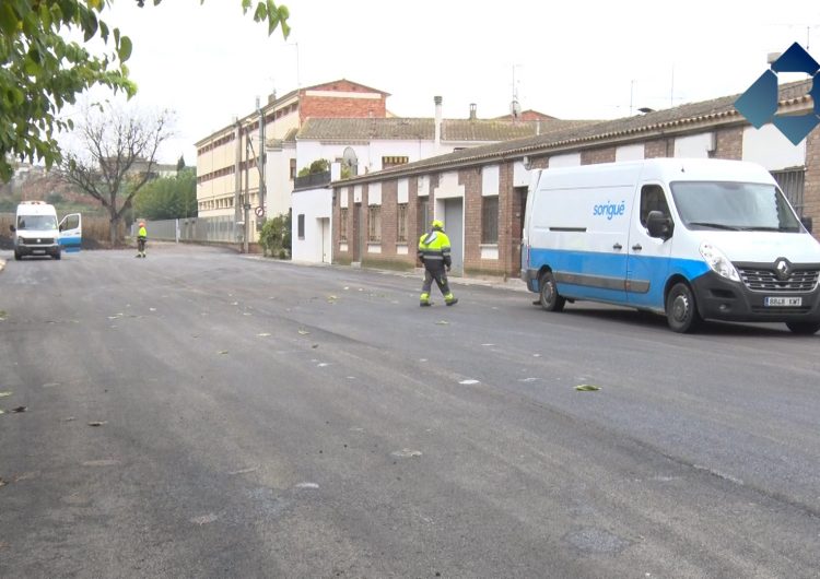 L’Ajuntament de Balaguer arranja diversos carrers de la ciutat