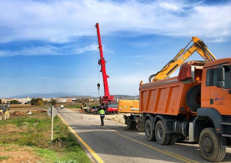 La carretera de Bellcaire d’Urgell a Linyola quedarà tallada al trànsit del 26 de novembre al 12 d’abril per les obres