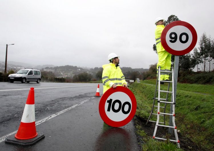 El nou límit de velocitat de 90 quilòmetres per hora a carreteres convencionals entra en vigor