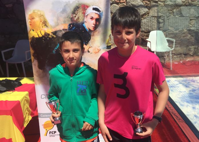 El balaguerí Iker Castillo i Gerard Navas, campions del III Gran Slam de Menors