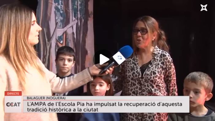 Connecti.cat: L’Escola Pia de Balaguer recupera ‘Els Pastorets’ després de 20 anys
