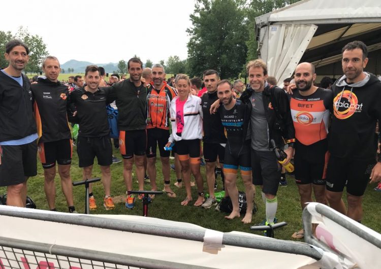 Expedició del Pedala.cat al Triatló de Vitòria