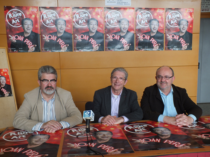 Joan Pera fa balanç dels 50 anys damunt dels escenaris a Balaguer