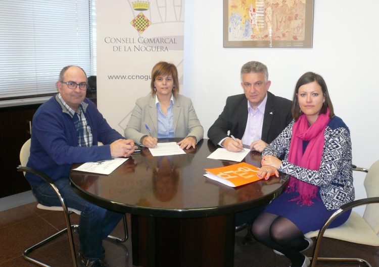 El Consell Comarcal de la Noguera firma un conveni de col•laboració amb PIMEC