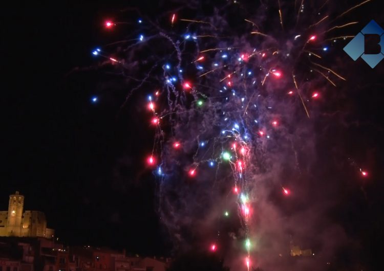 El Piromusical de la Festa Major de Balaguer recorda els presos polítics amb “El cant dels ocells”