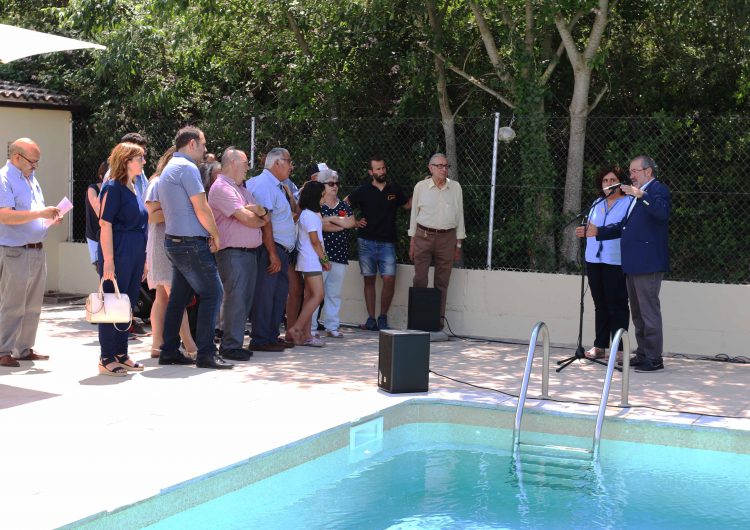 Joan Reñé inaugura a Foradada la prolongació d’aigua de Montsonís fins a Salgar i les reformes de la piscina municipal