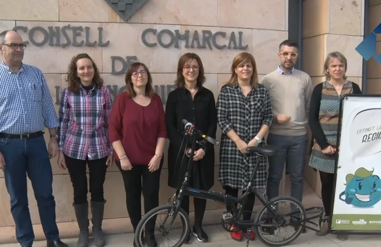 El Consell Comarcal presenta la campanya de reciclatge “Estima’t la natura, recicla”