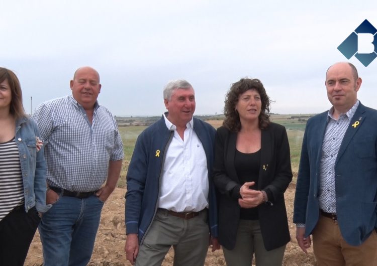 La consellera d’Agricultura, Teresa Jordà, presideix la posada en marxa de l’última fase del canal Algerri-Balaguer