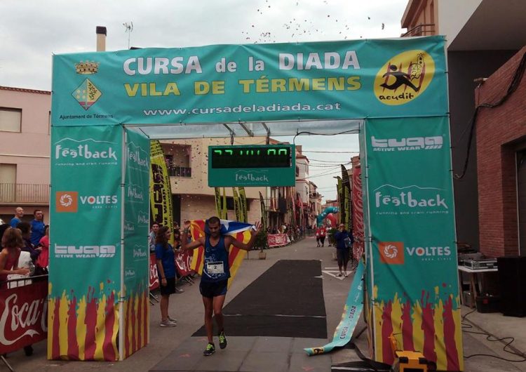 Ricard Pastó i Mireia Sosa, guanyadors de la Cursa de la Diada de Térmens