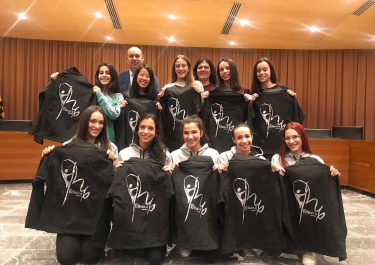 L’Ajuntament de Balaguer homenatja a les gimnastes del Club de Gimnàstica Rítmica de Balaguer