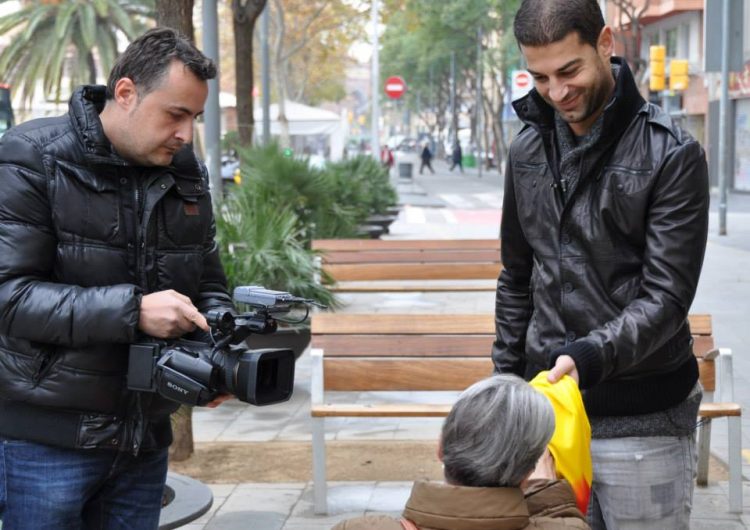 Balaguer Televisió roda l’espot del ‘Catalunya – Cap Verd’ amb Gerard López