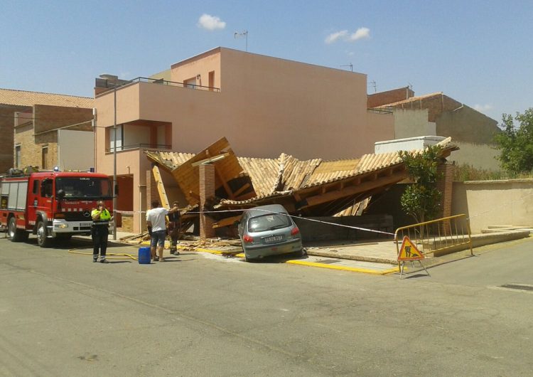 Un jove s’estampa contra el safareig de Vallfogona de Balaguer