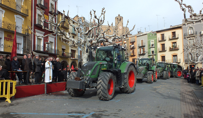 Balaguer celebrarà els Tres Tombs de Sant Antoni Abat el proper dimarts a la Plaça Mercadal