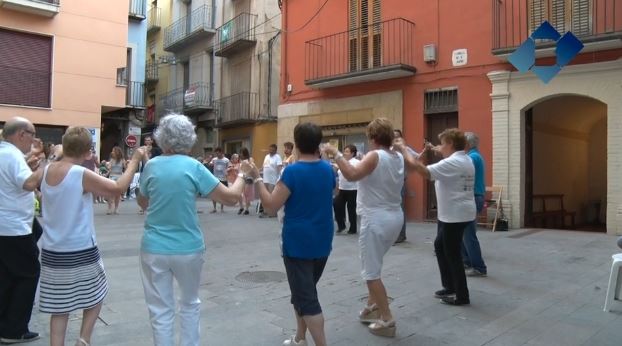 Balaguer celebra la festivitat de Sant Jaume amb la tradicional ballada de sardanes i una missa