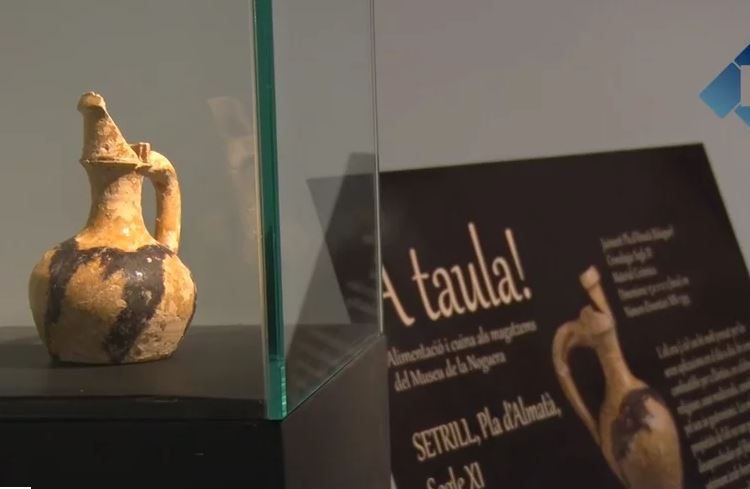 El Museu de la Noguera presenta un setrill del s.XI del Pla d’Almatà dins del projecte “A taula!”