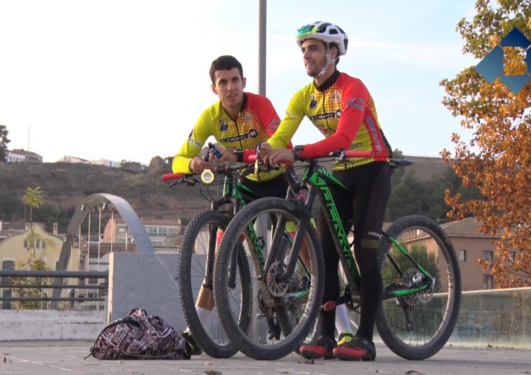 Aleix Sierra i Raul Barrios preparen la nova temporada com a campions d’Europa de duatló cross