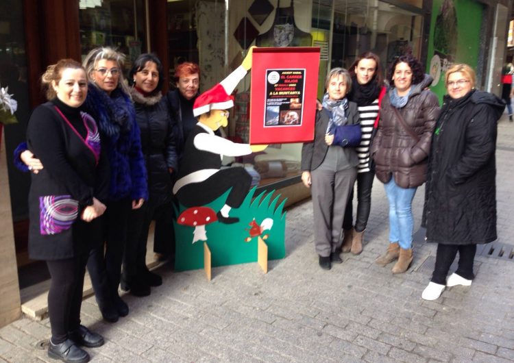 Rosa Maria Trepat, guanyadora del premi de l’Associació de comerciants del carrer Major