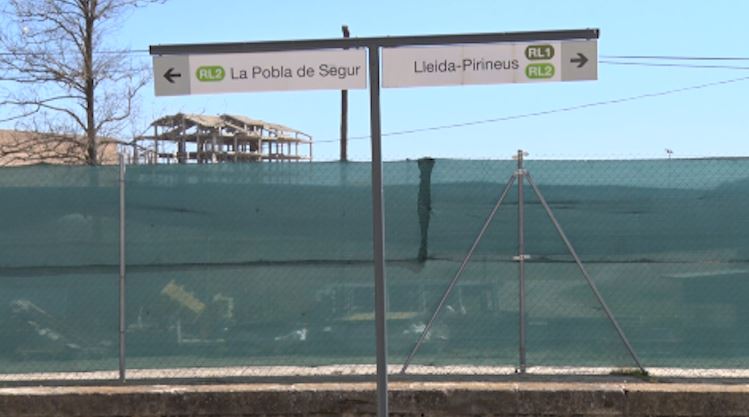 La línia de tren Balaguer-La Pobla de Segur, de nou interrompuda