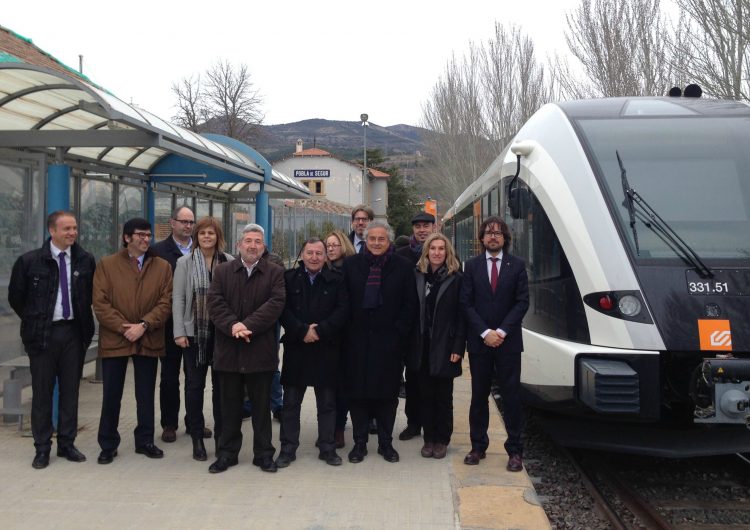 Els nous trens de la línia Lleida-la Pobla es posaran en servei el 30 d’abril