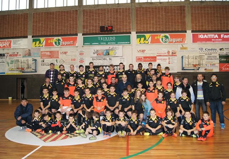 Presentació dels equips de l’escola de futbol sala Comtat d’Urgell