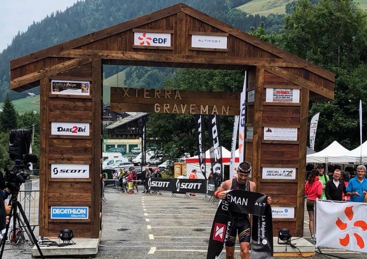 El pontsicà Xavier Jové, guanyador de l’Xterra Graveman de França