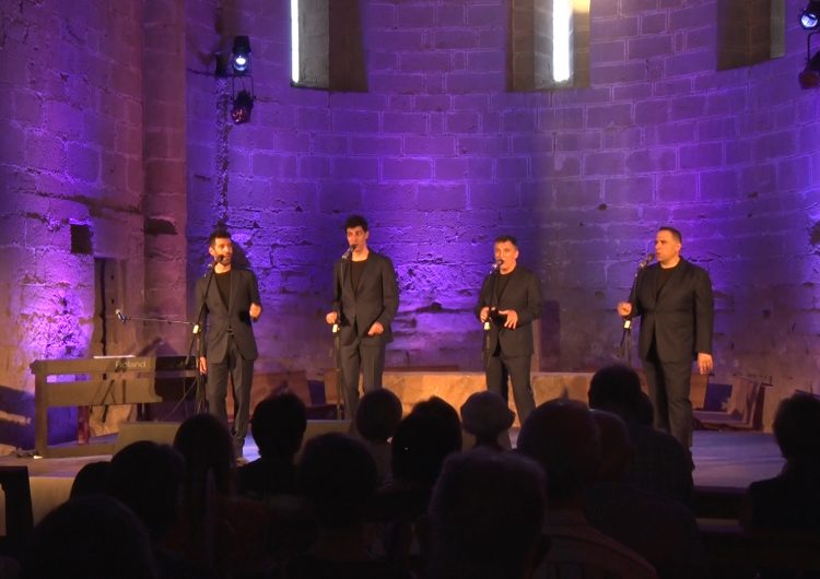 The Gourmets Vocal Quartet tanquen el 8è Juliol de Música i Poesia