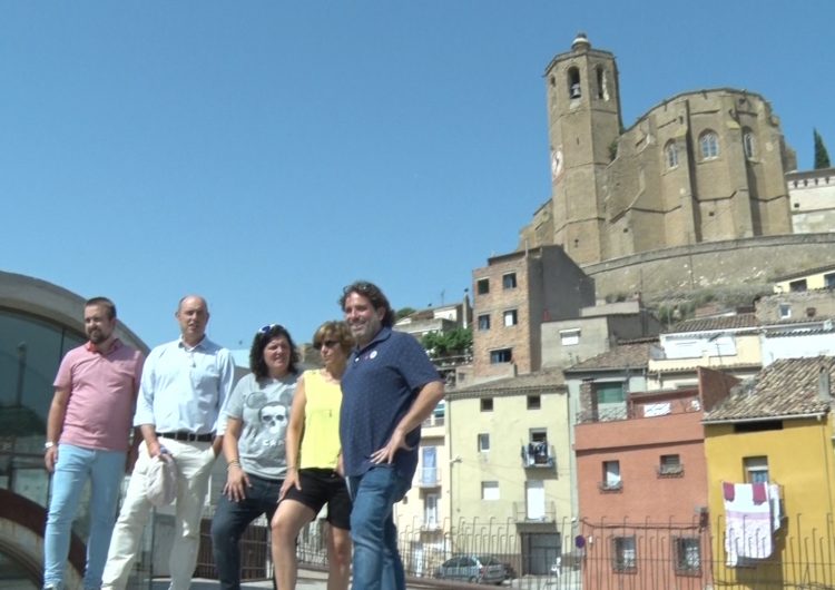 Cesc Poch, director general de l’Agència Catalana de la Joventut, visita la Noguera