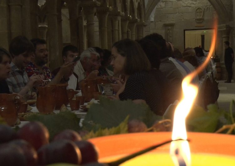 Prop de 180 comensals al VIII Sopar Medieval del Monestir de les Avellanes