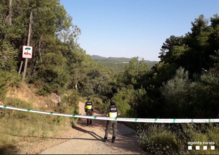 Els Agents Rurals han denunciat aquest cap de setmana a 4 vehicles que circulaven per camins tallats per la prevenció d’incendis al Montsec