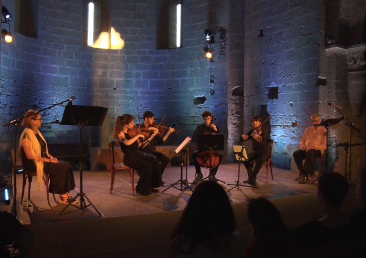 Diumenge de música i poesia a Balaguer amb Atenea Quartet, Enric Arquimbau i Carme Alòs